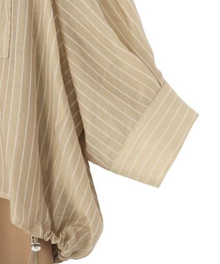YECCA VECCA 【2点SET】ミリタリーシアーシャツセットキャミワンピース Beige