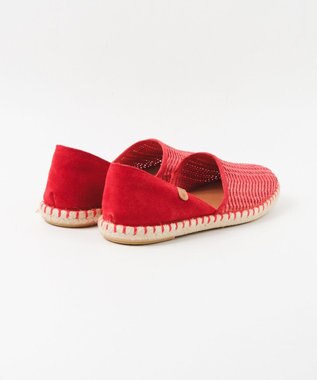 BONTRE 【VERBENAS/ベルベナス】ラフィア編みエスパドリーユ/CARMEN-LA-OS RED