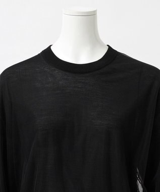 23区 【GOLD LABEL】チュールニット ブラック系