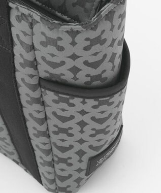 23区GOLF 【UNISEX】モノグラムカートバッグ　保冷機能で夏場のラウンドも便利！ ブラック系5