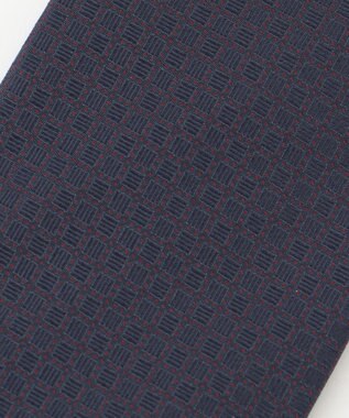 KASHIYAMA KASHIYAMAオリジナル【JAPAN MADE】ジオメトリックネクタイ レッド