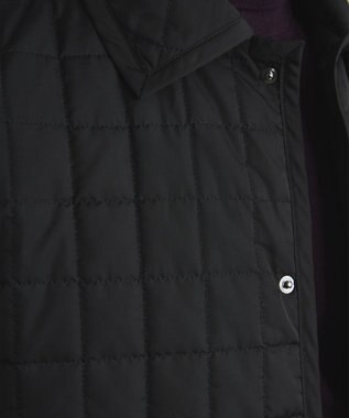 GOTAIRIKU 【仕事で着用可】ブライトメモリーストレッチ キルティングジャケット ブラック系