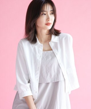 組曲 L エアリーキャミ ワンピース グレージュ系