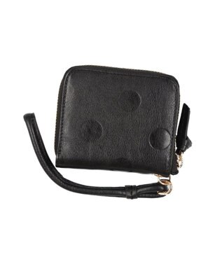 UNBILLION ペルケ perche / ドット型押しパームフィットストラップウォレット ブラック