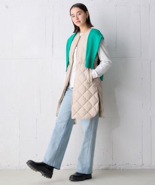 UNFILO 【新色追加】マイビューティニット カーディガン アイボリー