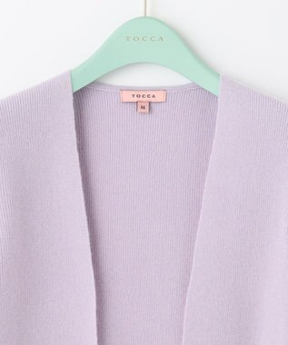 TOCCA 【洗える！】CASHEMERE ボレロ ライラック系