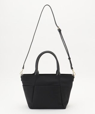 J.PRESS LADIES 【WEB限定】2wayナイロン Midium トート バッグ ブラック系