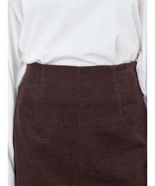 earth music&ecology ワッフルコーデュロイショートパンツ Brown