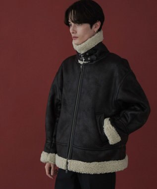 WEGO 【ユニセックス着用ITEM】B－3ジャケット ブラックその他