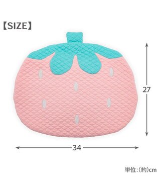 PET PARADISE ペットパラダイス クール枕 《苺》 ピンク