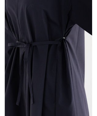 Te chichi サイドホックフロントジップワンピース ネイビー