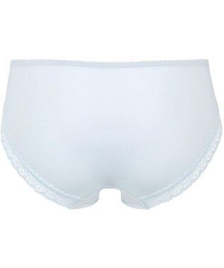 Wing ペアショーツ　【マッチミーブラ】　やさしいフィット感　身生地部はソフトな風合い　はきこみ丈あさめ　ウイング／ワコール　KF2822 サックス