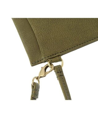 genten ゴートベーシック パスケース カーキ