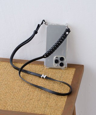 IACUCCI ブリーノ レザーストラップ/ロング CERVO ブラック