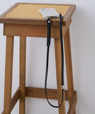 IACUCCI ブリーノ レザーストラップ/ロング CERVO ブラック