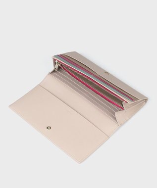 Paul Smith スワールカットカードレイヤー 長財布 アイボリー