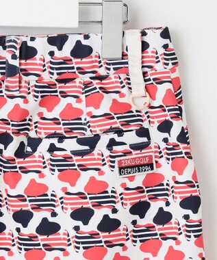 23区GOLF 【WOMEN】ＰＡＲＩＳ柄プリント ダンボール スカート ホワイト系5