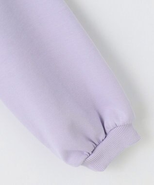 ANY KIDS フード付き ダンボール トレーナー サックスブルー