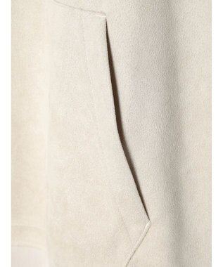 CRAFT STANDARD BOUTIQUE フェイクスエードプルパーカー Ivory