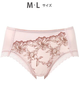 WACOAL ショーツ BXC405とペア はきこみ丈ふつう 綿混(本体) レディース PXC205 /ワコール ピンク