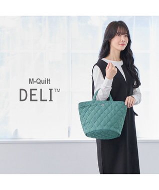 ROOTOTE 3633【丸底】SN.デリ.ミリタリーキルト-A 04：グリーン