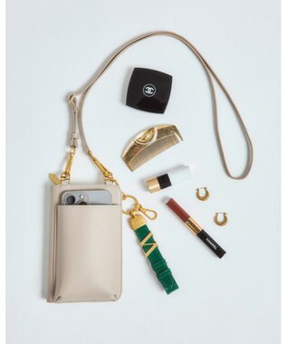 style code 【VerdeVari/ヴェルデヴァリ】マルチショルダーバッグ グレージュ