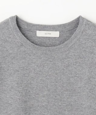 ANY ニットセットアップ グレー×オフ