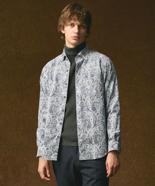 JOSEPH ABBOUD 【キングサイズ・チクチクしない/3シーズン対応/サスティナブル】SNOWY タートルネックセーター グレー系