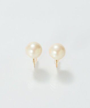 Phoebe 【痛くないシリーズ/金属アレルギー対応】パールリウムライトフィットイヤリング/一粒パール ホワイト