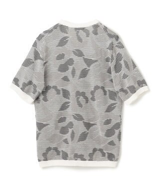 JOSEPH HOMME メキシカンブラインドジャガード　クルーネック半袖ニット アイボリー系5