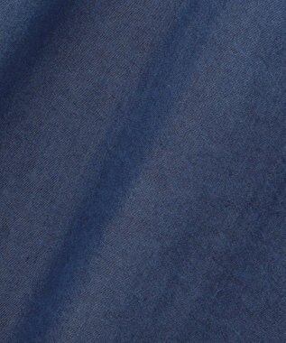 ICB L ナチュラルソフトデニム ノースリーブワンピース バイオデニム