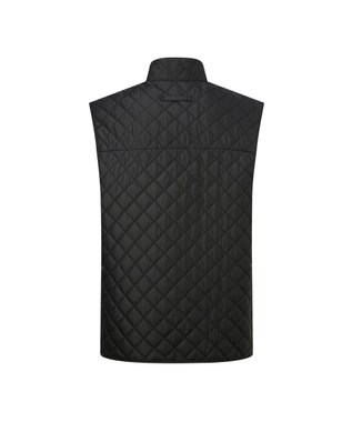 DAKS 【DAKS GOLF】 軽量キルティングパディングベスト ブラック