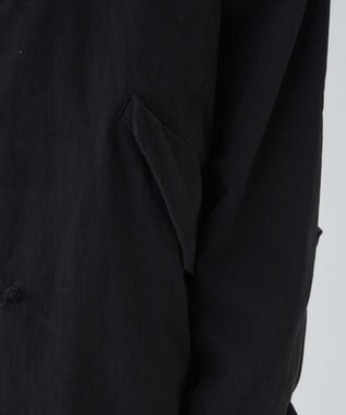 WEGO 【ユニセックス着用ITEM】サイドスリットモッズコート ブラック