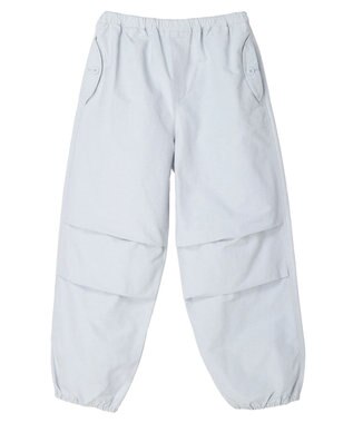 earth music&ecology バルーンシルエットパンツ Light Gray