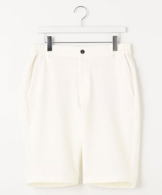 23区GOLF 【23Fondation/MEN】【吸水速乾】サッカートリコット ハーフパンツ ホワイト系