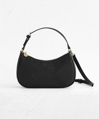 TOCCA DEAR CRESCENT LEATHER MINIBAG ミニバッグ ブラック系