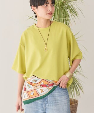 AMERICAN HOLIC ジョーゼットラウンドヘムトップス Pistachio