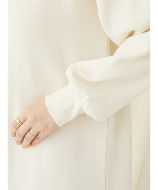 CRAFT STANDARD BOUTIQUE 裏起毛ヘンリーワンピース Ivory