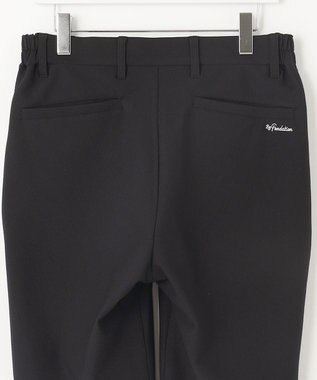 23区GOLF 【23Fondation/MEN】【吸水速乾】サッカートリコット ハーフパンツ ブラック系