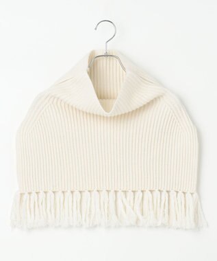 #Newans カシミヤブレンドバルキースヌードベスト ホワイト系