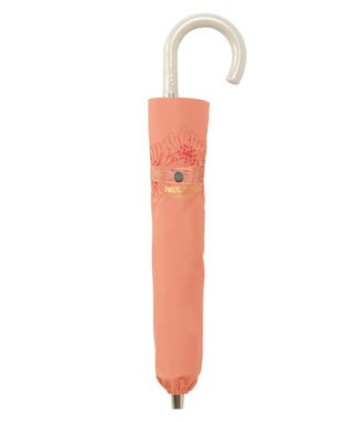 MOONBAT PAUL & JOE 晴雨兼用日傘 折りたたみ傘 コスメパラソル 一級遮光 遮熱 UV オレンジ