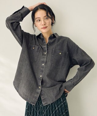 ANY フープイヤリング(両耳用) シルバー