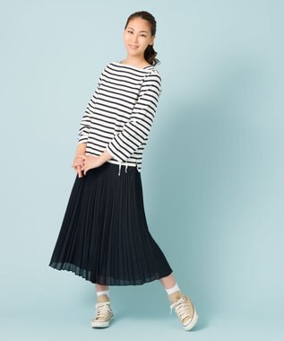 ONWARD Reuse Park 【自由区】スカート春夏 ネイビー