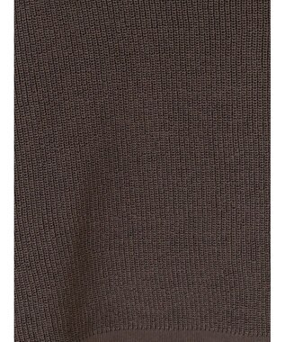 earth music&ecology ＳＥＴ２点襟付きカーディガン＋ニットワンピース Mocha