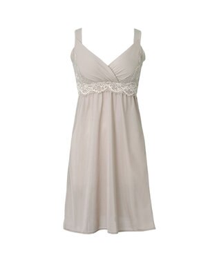 BRADELIS New York 【BRADELIS NewYork peace】綿混キャッチFITブラスリップ23 ブラデリス 補正下着 パールグレージュ