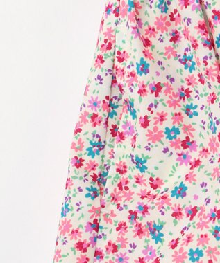 組曲 KIDS 【80-100㎝】サマーガーデン ワンピース オールドローズ系5