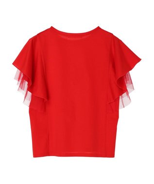 Green Parks ・ＥＬＥＮＣＡＲＥ　ＤＵＥ　フレアスリーブＴシャツ Red