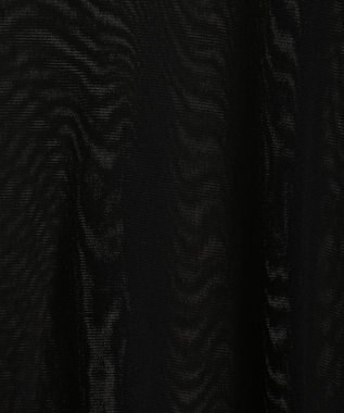 YECCA VECCA クルーネックレイヤードシアートップス Black