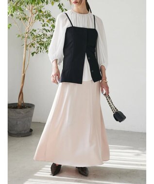 Green Parks AnriettMusee ボリュームシアーブラウス Off White