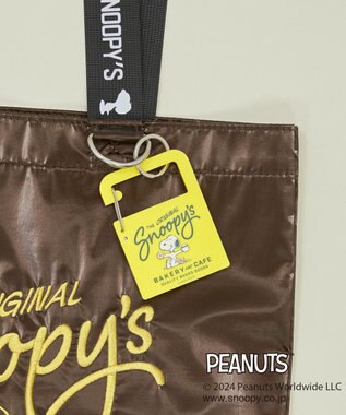 CRAFT STANDARD BOUTIQUE 【PEANUTS】メタリックロゴハンドルトート Brown
